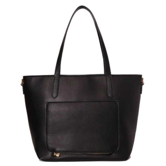 Poppy & Peonies GO-GETTER TOTE BLACK - Picture 3 of 12